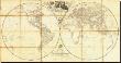 Map Of The World, Researches Of Capt. James Cook, C.1808 by Aaron Arrowsmith Limited Edition Print