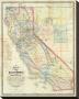 New Map Of The State Of California And Nevada Territory, C.1863 by Leander Ransom Limited Edition Print