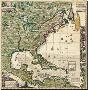 America Septentrionalis A Map Of The British Empire In America, C.1733 by Henry Popple Limited Edition Print