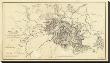 Civil War Map Illustrating The Siege Of Atlanta, Georgia, C.1864 by Orlando M. Poe Limited Edition Pricing Art Print