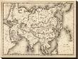 Map Of Asia, C.1839 by Samuel Augustus Mitchell Limited Edition Print