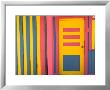 Colorful Doorway, New Providence Island, Bahamas, Caribbean by Walter Bibikow Limited Edition Print