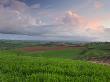 Skyscape Above The Rolling Fields Of Mid Devon Farmland, Uk by Adam Burton Limited Edition Print