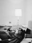 Singer Bobby Darin In Dressing Room Prior To Performance At Sands Hotel by Allan Grant Limited Edition Print