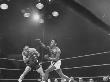 Boxing Match Between Carmen Basilo And Sugar Ray Robinson by Frank Scherschel Limited Edition Pricing Art Print