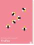 You Know What's Awesome? Fireflies (Pink) by Wee Society Limited Edition Print