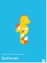 You Know What's Awesome? Seahorses (Blue) by Wee Society Limited Edition Pricing Art Print