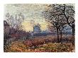 Landscape Near Louveciennes, 1873 by Alfred Sisley Limited Edition Print
