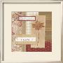 Scrapbook Maple Leaf by Carol Robinson Limited Edition Print