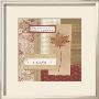 Scrapbook Maple Leaf by Carol Robinson Limited Edition Print