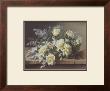 Still Life Of Yellow Roses by Raoul Victor Maurice Maucherat De Longpre Limited Edition Print