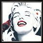 Marilyn Study With Flower by Irene Celic Limited Edition Pricing Art Print