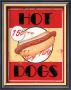 Hot Dogs by Lesley Hallas Limited Edition Pricing Art Print