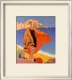 La Plage De Calvi by Roger Broders Limited Edition Pricing Art Print