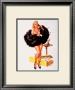 Pin-Up Girl On The Telephone by Joyce Ballantyne Limited Edition Print