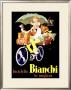 Bianchi Biciclette by Mich (Michel Liebeaux) Limited Edition Print