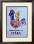 France Comes To Texas, 1957 by Raymond Savignac Limited Edition Print
