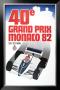 Monaco Grand Prix, 1982 by Geo Ham Limited Edition Pricing Art Print