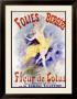 Fleur De Lotus, Folies Bergere by Jules Cheret Limited Edition Print