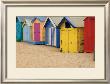 Brighton Bathing Boxes, Victoria, Australia by Jochen Schlenker Limited Edition Print