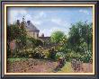 The Artist's Garden At Eragny, 1898 by Camille Pissarro Limited Edition Print