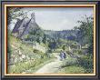 Conversation, Chemin Du Chou, Pontoise, 1874 by Camille Pissarro Limited Edition Print