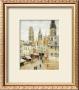 Rue De L'epicerie In Rouen On A Gray Morning by Camille Pissarro Limited Edition Print