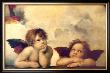 Detail Of The Sistine Madonna, C.1514 by Raphael Limited Edition Print