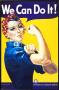 We Can Do It! (Rosie The Riveter) by J. Howard Miller Limited Edition Print