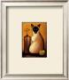 Framed Cat I by Jessica Fries Limited Edition Print