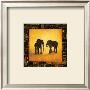 Les Deux Elephants by Valerie Delmas Limited Edition Print