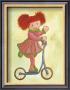 Girl On Blue Scooter by Alba Galan Limited Edition Pricing Art Print