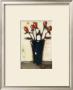 Red Roses In Black Vase Ii by Norman Wyatt Jr. Limited Edition Pricing Art Print