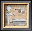 Vintage Bath Time I by Katherine & Elizabeth Pope Limited Edition Pricing Art Print