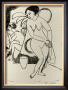 Naked Girl In The Studio by Ernst Ludwig Kirchner Limited Edition Print