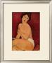 Weiblicher Akt Nude by Amedeo Modigliani Limited Edition Print