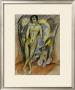 Standing Nude In Front Of Tent by Ernst Ludwig Kirchner Limited Edition Print