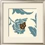 Teal Floral Motif I by Chariklia Zarris Limited Edition Print