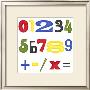 Kid's Room Numbers by Megan Meagher Limited Edition Print