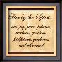 Words To Live By: Live By The Spirit by Debbie Dewitt Limited Edition Print