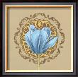 Gilded Tulip Medallion I by Erica J. Vess Limited Edition Print