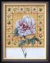 Flower With Border I by G.P. Mepas Limited Edition Print