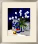 Blue Delft Tulips by Tomiko Tan Limited Edition Print