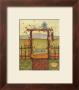 Welcome Garden Triptych by Robin Betterley Limited Edition Print
