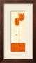 Straight Orange Tulips by Ines Kollar Limited Edition Pricing Art Print