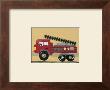 Fire Truck by Laura Paustenbaugh Limited Edition Pricing Art Print