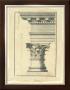 Crackled Column And Cornice I by Giovanni Battista Borra Limited Edition Pricing Art Print