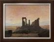 The Temple Of Juno At Agrigento by Caspar David Friedrich Limited Edition Pricing Art Print