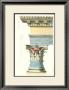 Column And Cornice I by Giovanni Battista Borra Limited Edition Print