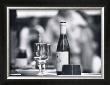 Two Wines Glasses And Bottle by Francisco Fernandez Limited Edition Pricing Art Print